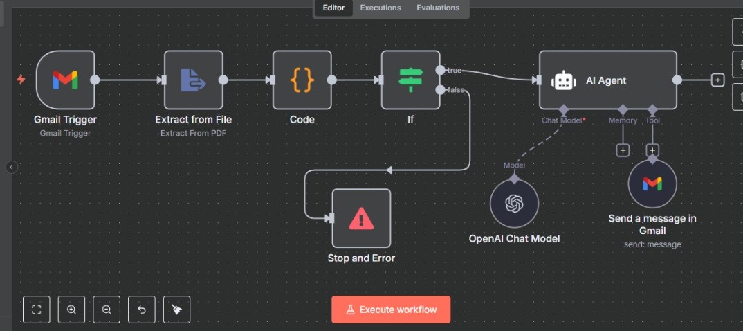 Invoice Detail Extractor AI Agent